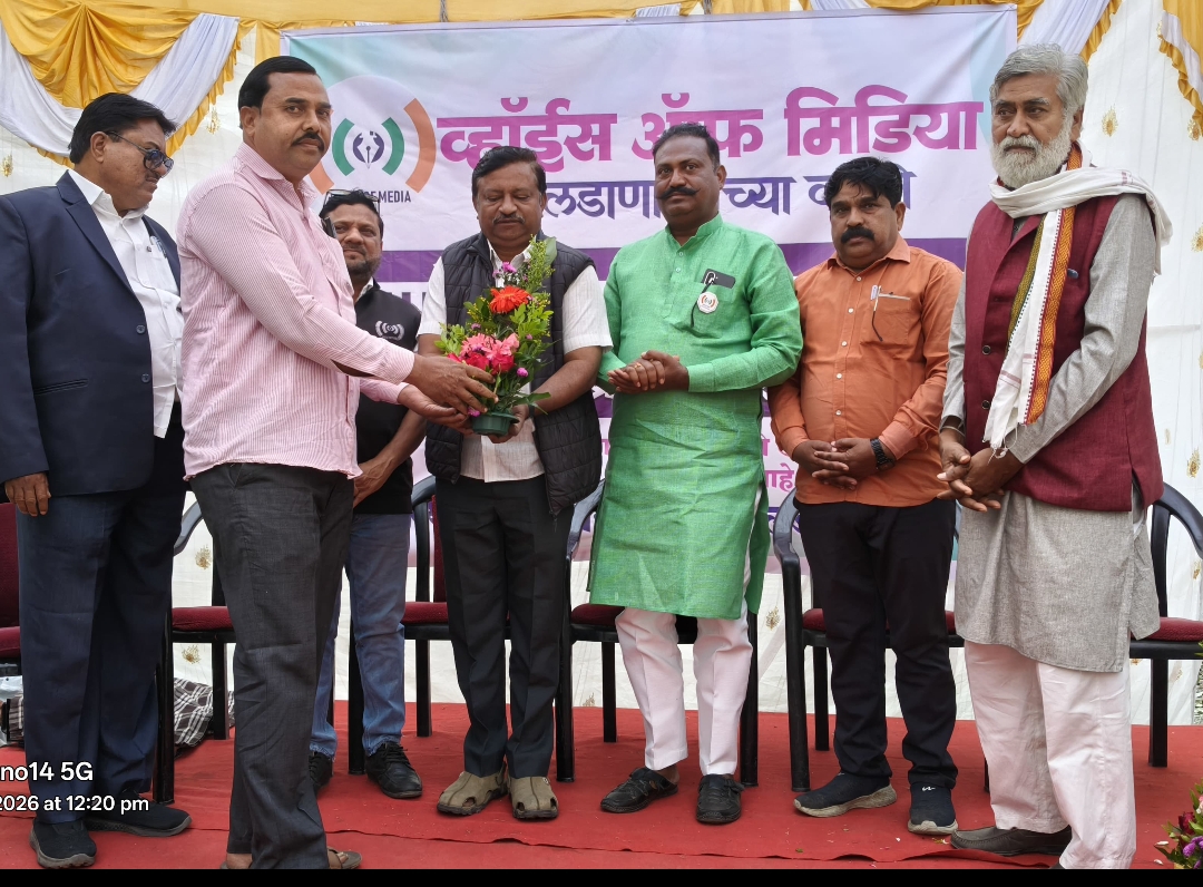 व्हाइस ऑफ मीडियाच्या संग्रामपूर तालुका अध्यक्षपदी मिर मकसूद अली यांची नियुक्ती